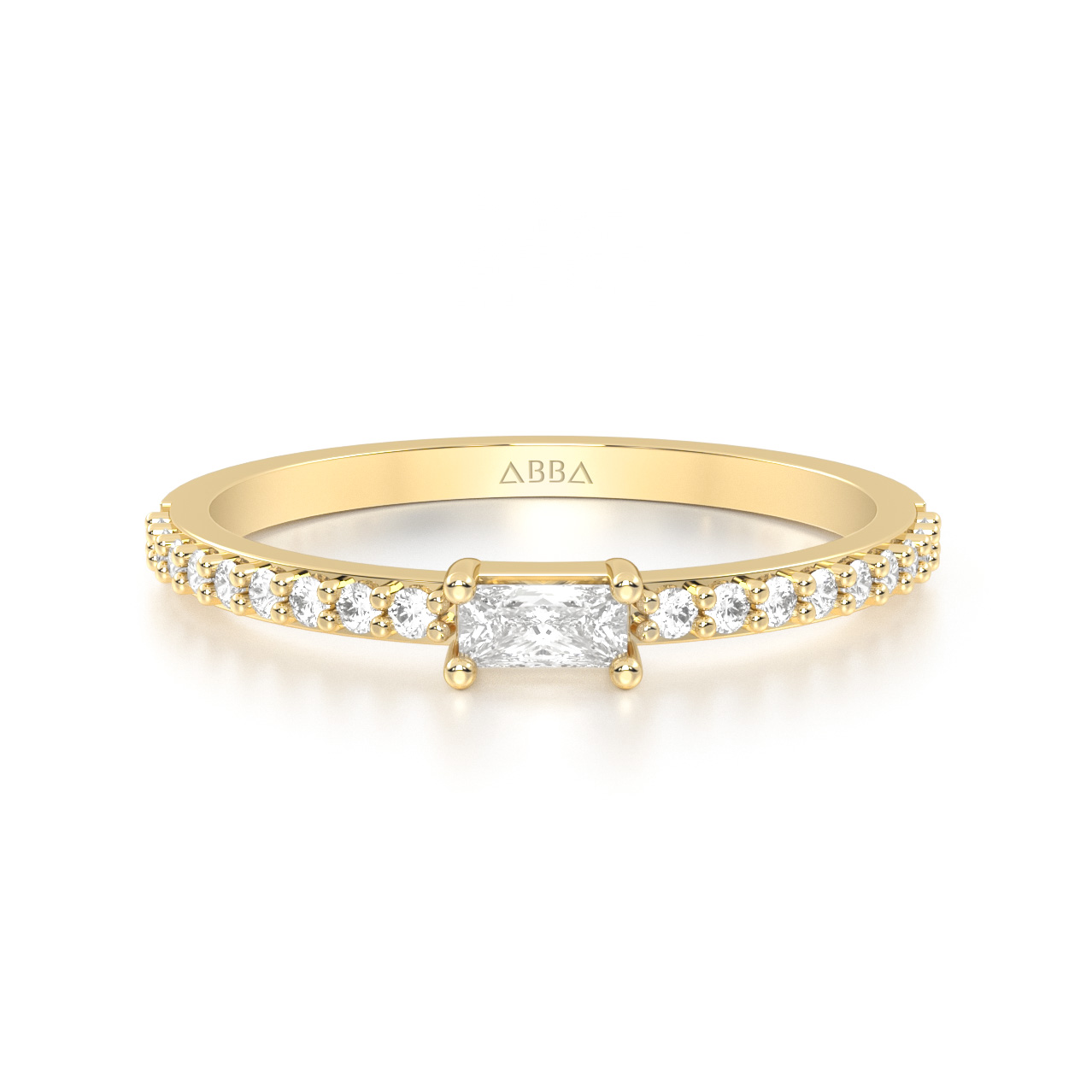 Foto 1 | Anillo De Promesa Ariel 10k Oro Talla 8