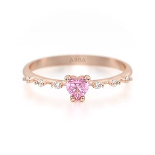 Foto 1 | Anillo De Promesa Dalia 10k Oro Talla 8