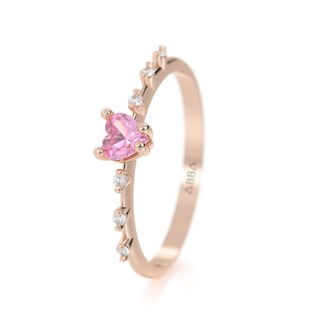 Foto 3 | Anillo De Promesa Dalia 10k Oro Talla 8