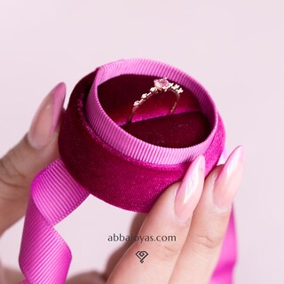 Foto 6 | Anillo De Promesa Dalia 10k Oro Talla 8