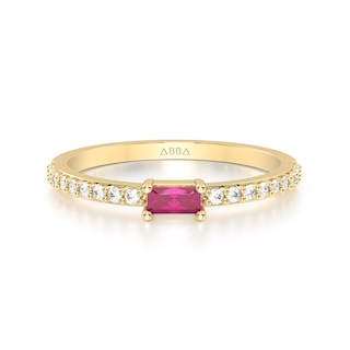 Foto 1 | Anillo De Promesa Ariel 10k Oro Talla 8.5