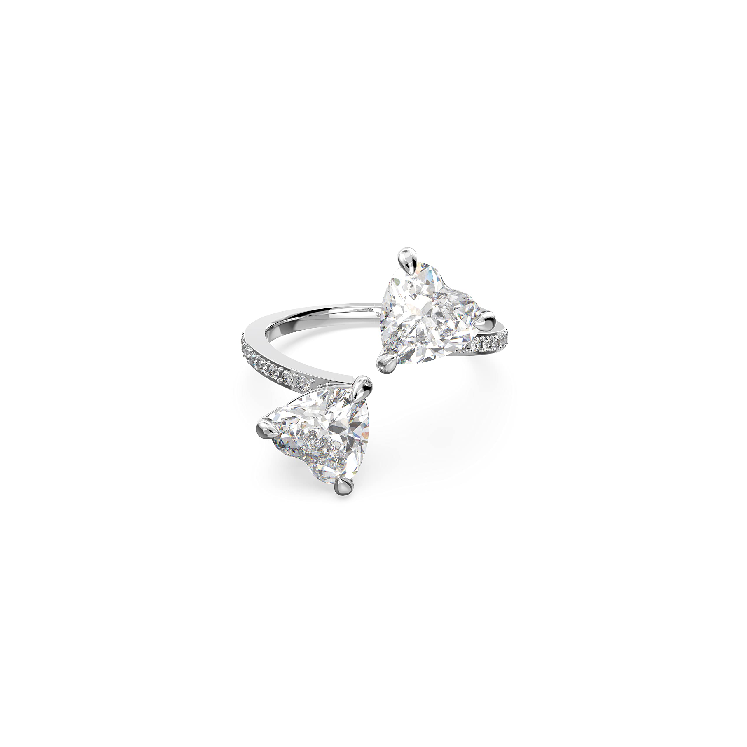 Anillo Swarovski Mesmera Abierto Para Mujer Con Cristales Talla 7 - Venta Internacional.