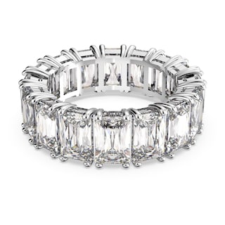 Foto 1 | Anillo Swarovski Matrix Vittore De Corte Rectangular Talla 6 - Venta Internacional.