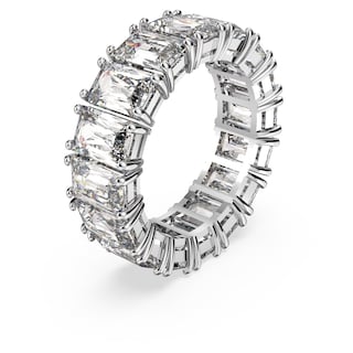 Foto 2 | Anillo Swarovski Matrix Vittore De Corte Rectangular Talla 6 - Venta Internacional.