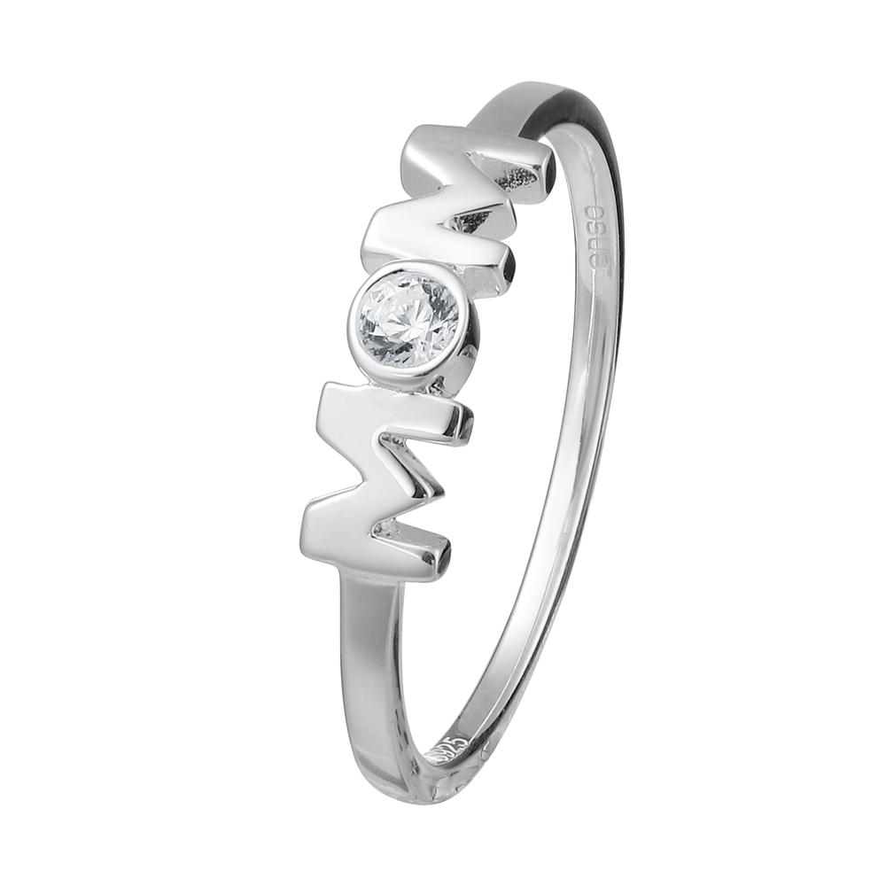 Anillo Enso 925 Para Mujer Esr150s Plateado