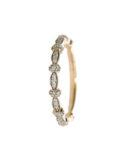 Foto 2 | Anillo con Diamantes en Oro Amarillo 14k Lucie Talla 6.5