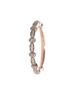 Foto 2 | Anillo con Diamantes en Oro Rosa 14k Lucie Talla 6.5