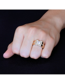 Foto 2 | Anillo Elegance Oro 10k 13