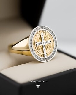 Foto 3 | Anillo de Oro 10k Abba Joyas Talla 9