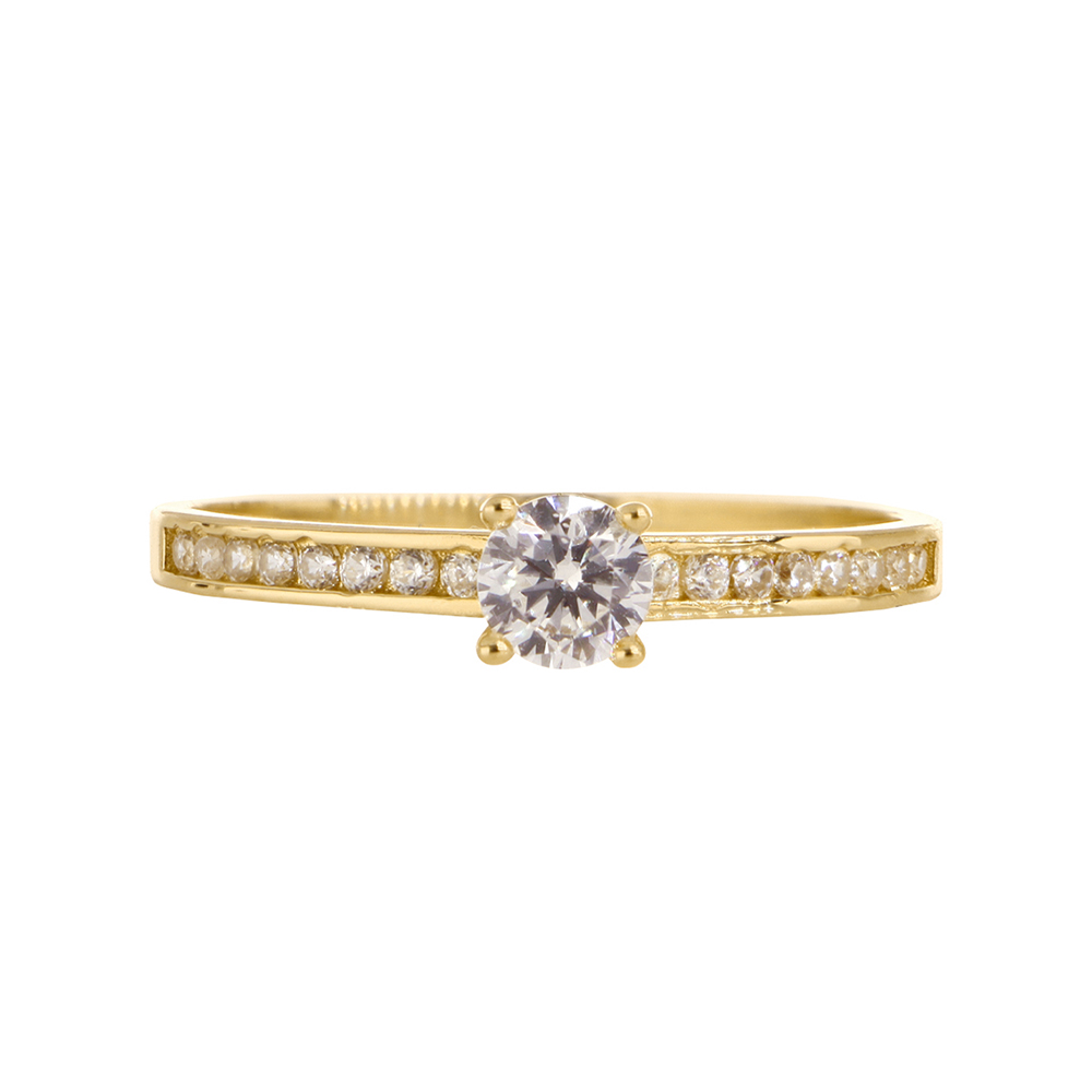 Foto 3 pulgar | Anillo Zekie 7083 Oro 10 k