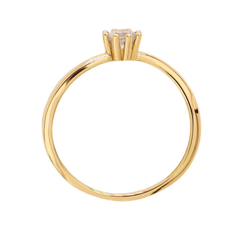 Foto 3 | Anillo Zekie 7084 Oro 10k