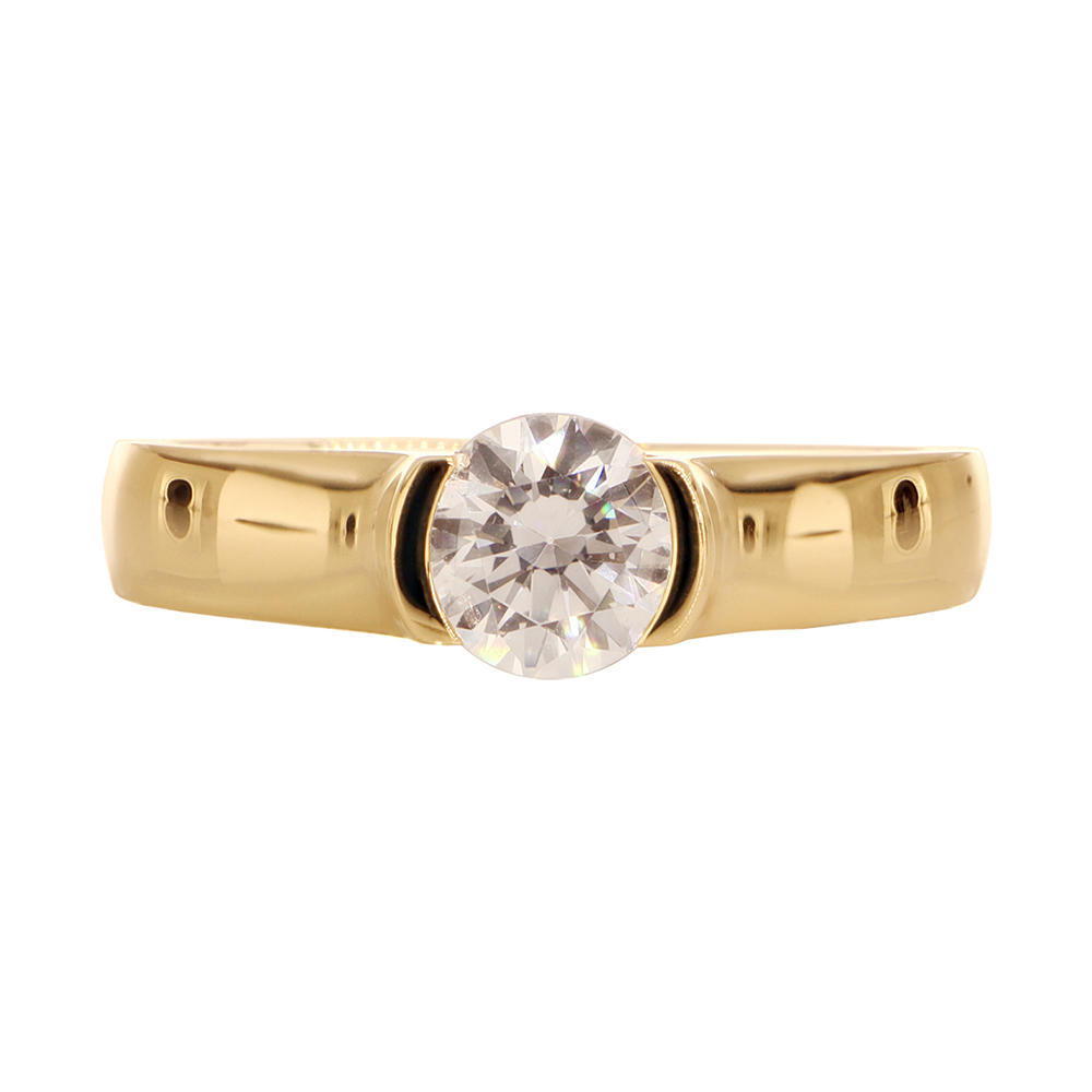 Foto 3 pulgar | Anillo Zekie 7087 Oro 10k