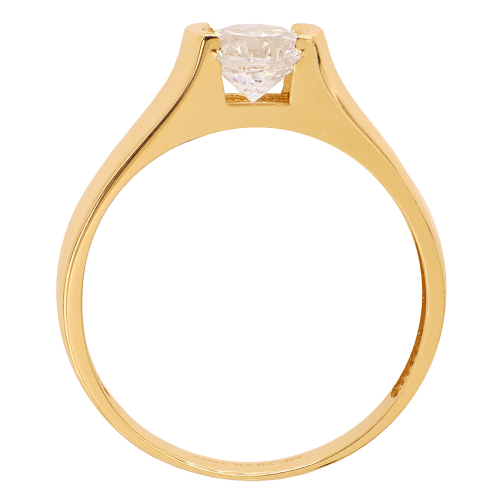 Foto 4 pulgar | Anillo Zekie 7087 Oro 10k