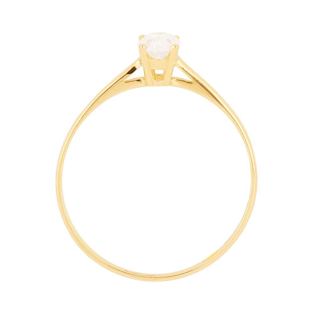 Foto 4 pulgar | Anillo Zekie 7095 Oro 14k