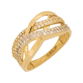 Foto 1 | Anillo de Oro 14k con Zirconias Zekie