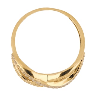 Foto 3 | Anillo de Oro 14k con Zirconias Zekie