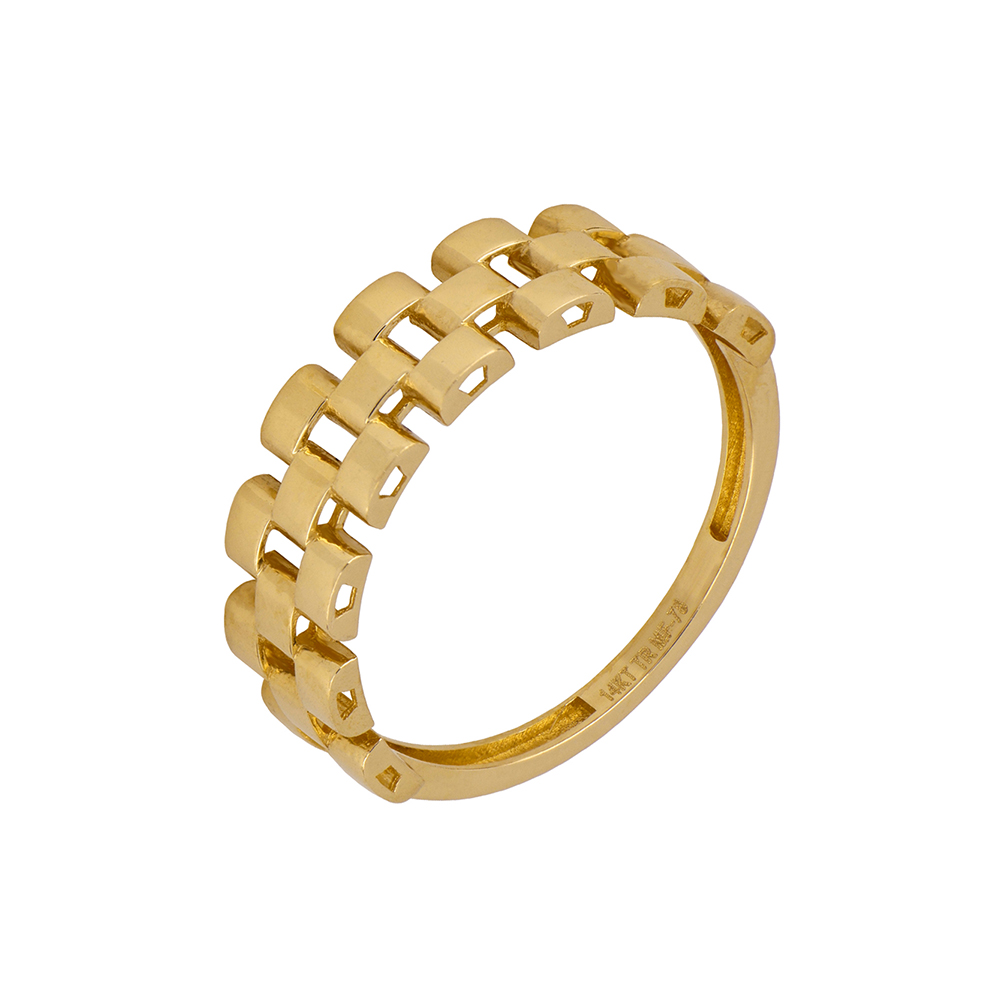 Foto 2 pulgar | Anillo de Oro 14k  Zekie
