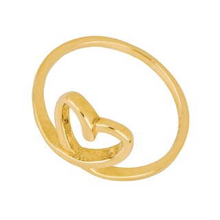 Foto 1 | Anillo de Oro 14k Zekie 7199 Amarillo Corazón