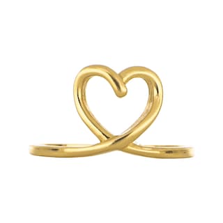 Foto 2 | Anillo de Oro 14k Zekie 7199 Amarillo Corazón