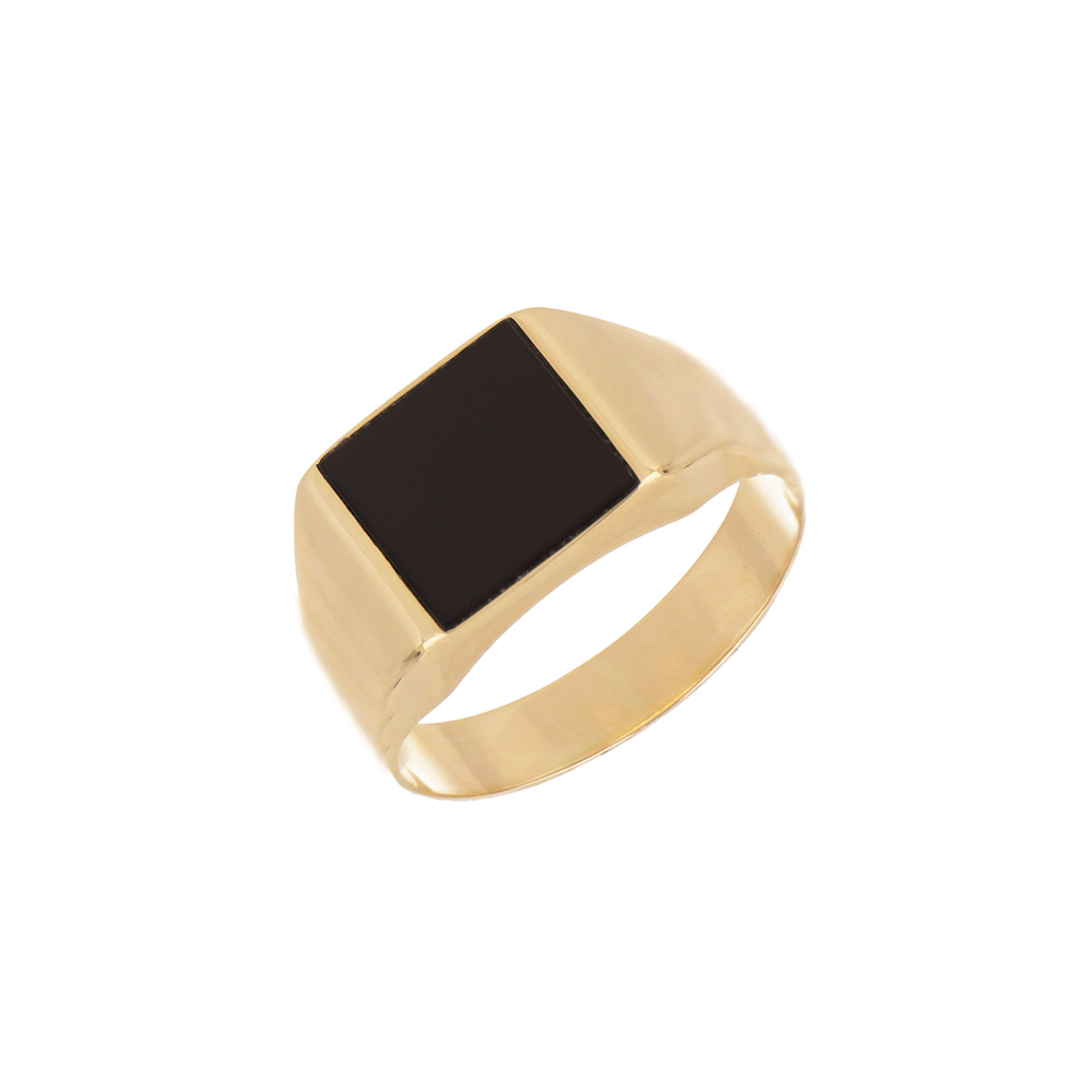 Anillo de Oro 14k Zekie 7201 Amarillo