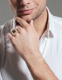 Foto 4 | Anillo de Oro 14k Zekie 7201 Amarillo