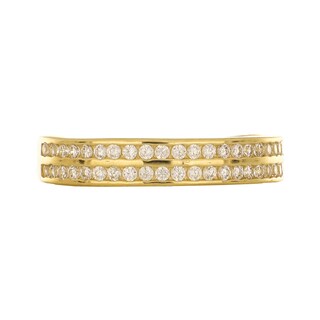 Foto 2 | Anillo de Oro Zekie 7188 14k Amarillo con Zirconias