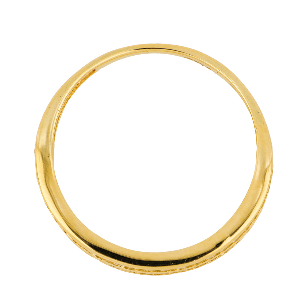 Foto 3 | Anillo de Oro Zekie 7188 14k Amarillo con Zirconias