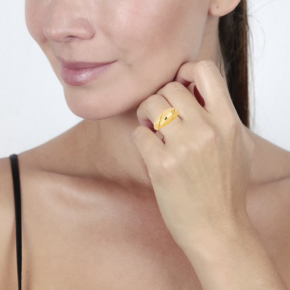 Foto 4 | Anillo de Oro Zekie 7178 14k Amarillo