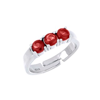Foto 1 | Anillo Zekie 3010 Plata 0.925 Con Zirconias Rosas