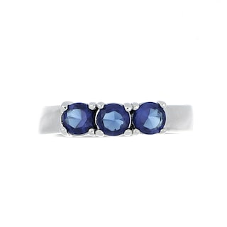Foto 2 | Anillo Zekie 3009 Plata 0.925 Con Zirconias Azules