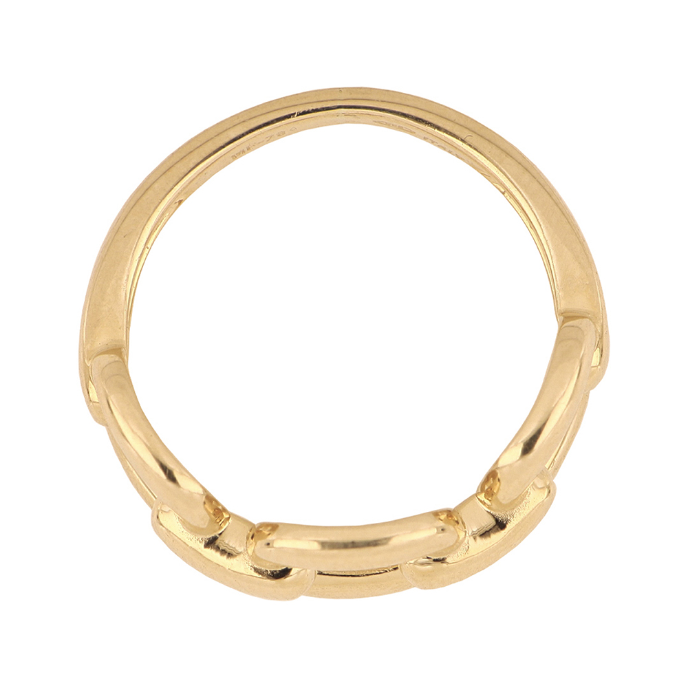 Foto 4 pulgar | Anillo de Oro 14 K Zekie Talla 8