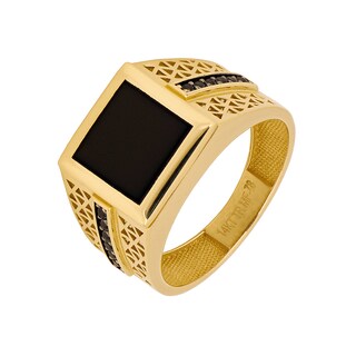 Foto 1 | Anillo de Oro 14 k Zekie Talla 14