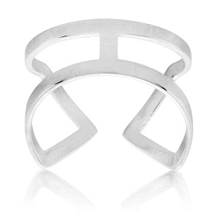 Foto 1 | Anillo West Coast Jewelry Elya, Brazalete De Acero Inoxidable Pulido - Venta Internacional.