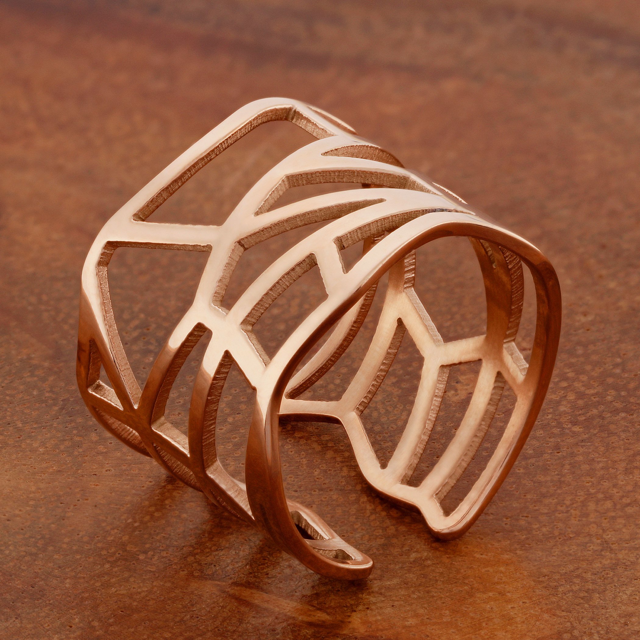 Foto 5 pulgar | Anillo West Coast Jewelry Elya Geométrico De Acero Inoxidable - Venta Internacional.