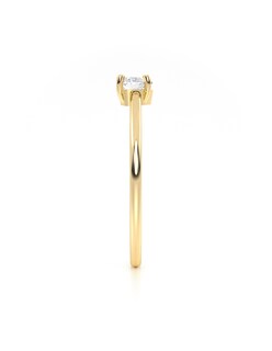 Foto 2 | Anillo De Promesa Tainy 10k Oro Talla 8.5