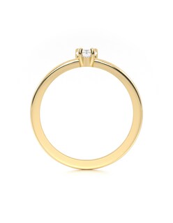 Foto 3 | Anillo De Promesa Tainy 10k Oro Talla 8.5