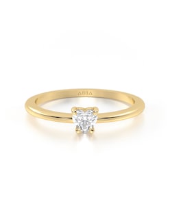 Foto 1 | Anillo De Promesa Tainy 10k Oro Talla 8