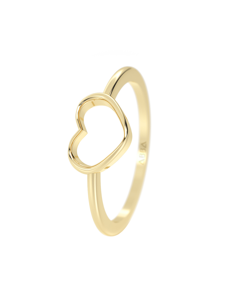 Foto 3 pulgar | Anillo Dolce 10k Oro Amarillo Talla 7