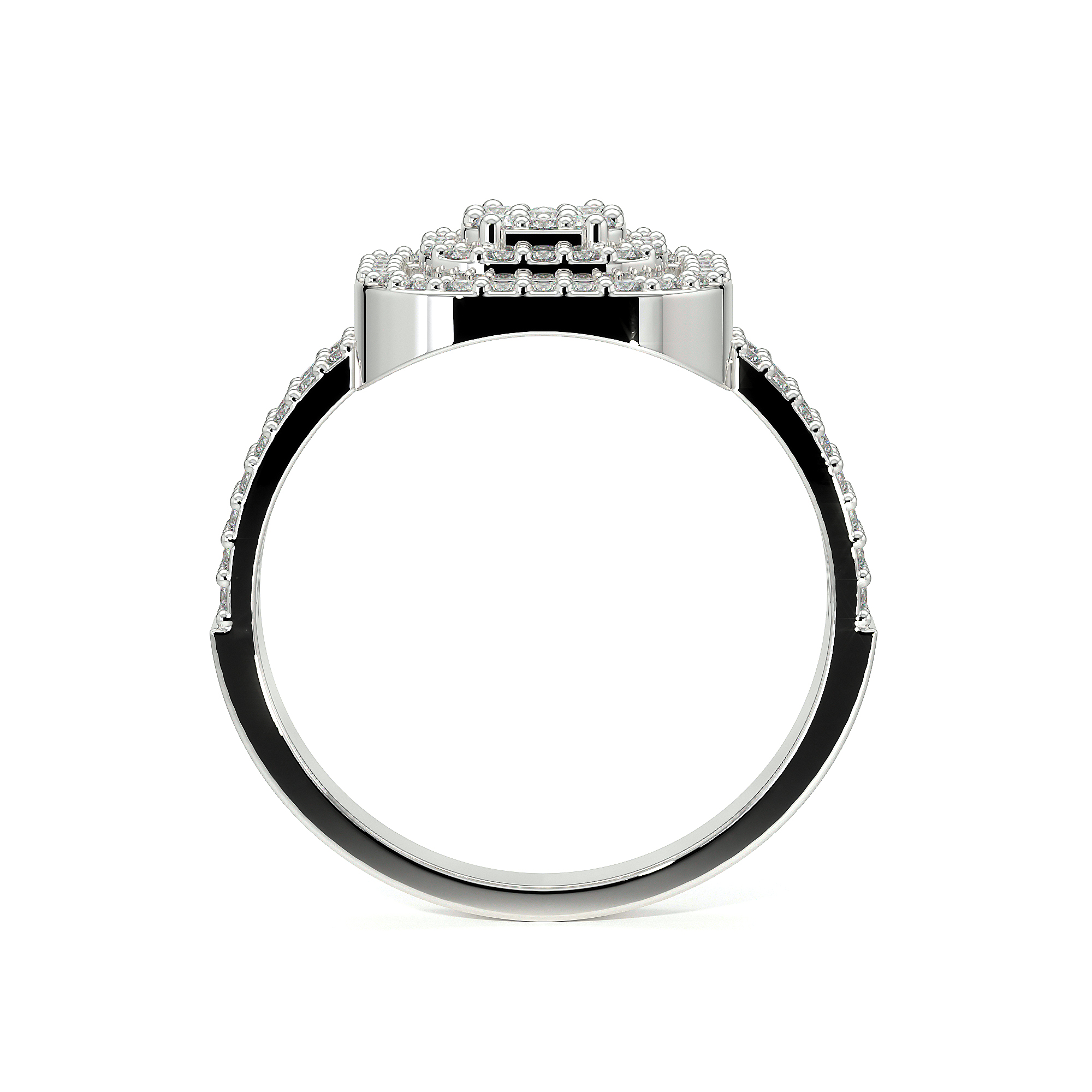 Foto 5 | Anillo De Plata Con Moissanita