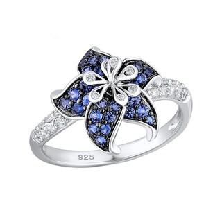 Foto 1 | Anillo De Boda Huoguo Gorgeous Flower De Plata 925 Para Mujer - Venta Internacional.