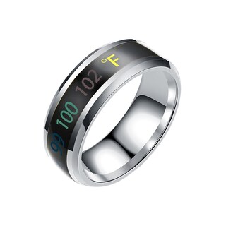 Foto 1 | Anillo De Pareja Huoguo Fashion Nueva Temperatura Física Inteligente - Venta Internacional.