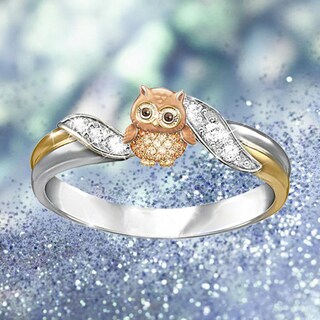 Foto 2 | Anillo Huoguo Fashion Owl Always Love You Para Mujer - Venta Internacional.