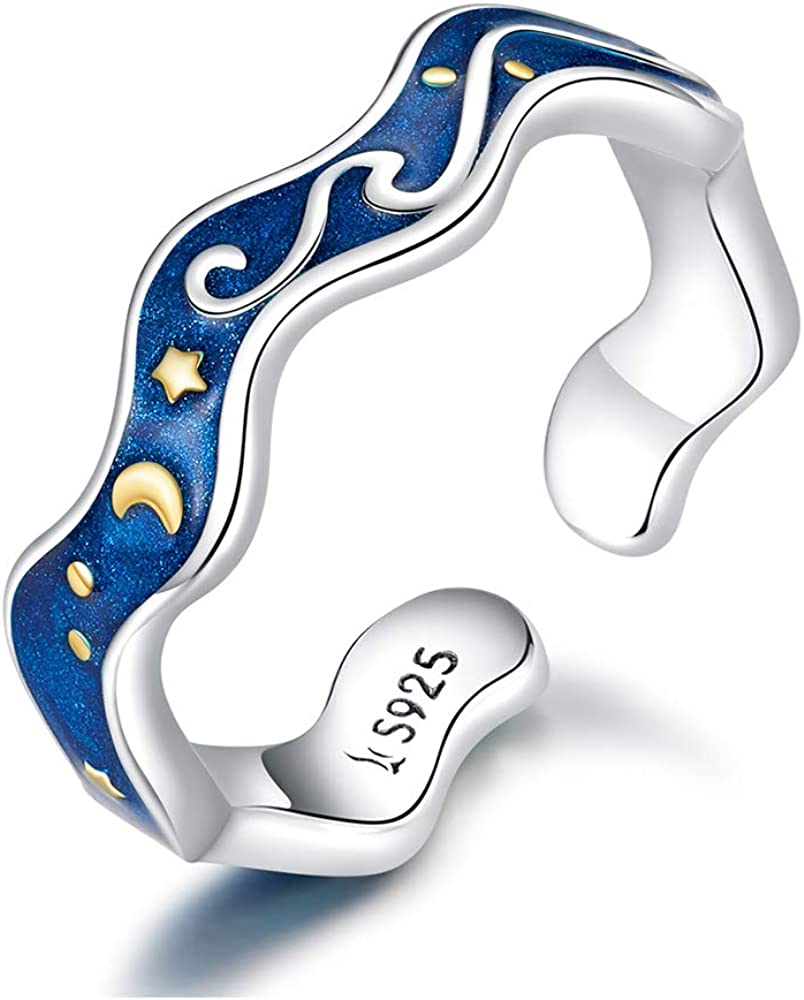 Foto 5 | Anillo Huoguo Ztowoto Embrace De Plata De Ley 925 Ajustable - Venta Internacional.