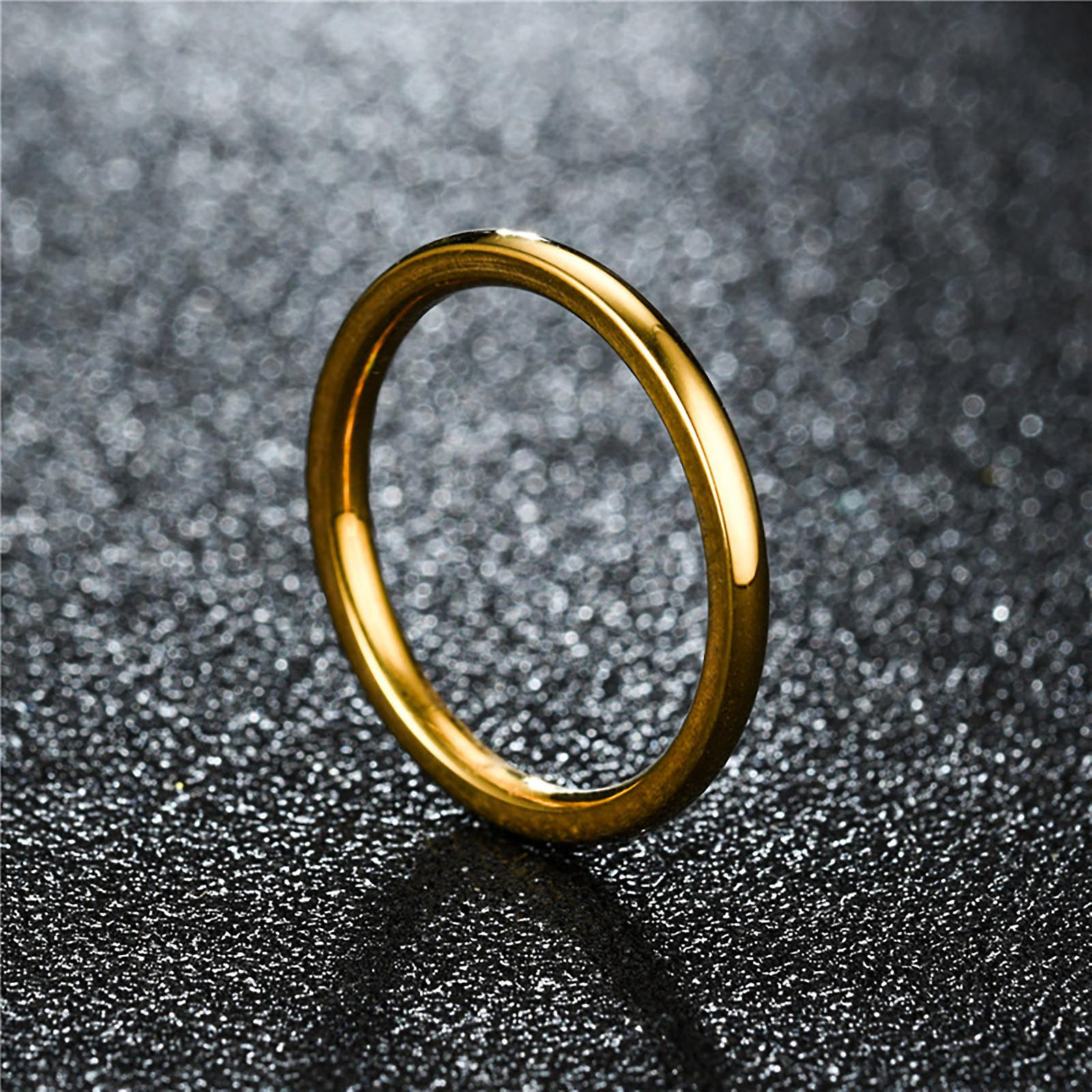 Foto 4 pulgar | Anillo Huoguo Fashion Contracted De 2 Mm  Pulido A Mano - Venta Internacional.