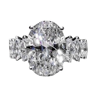 Foto 1 | Anillo Huoguo Fashion Precioso Circonio Supergrande Para Mujer - Venta Internacional.