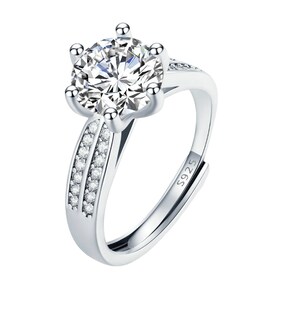 Foto 1 | Anillo de Plata Ajustable