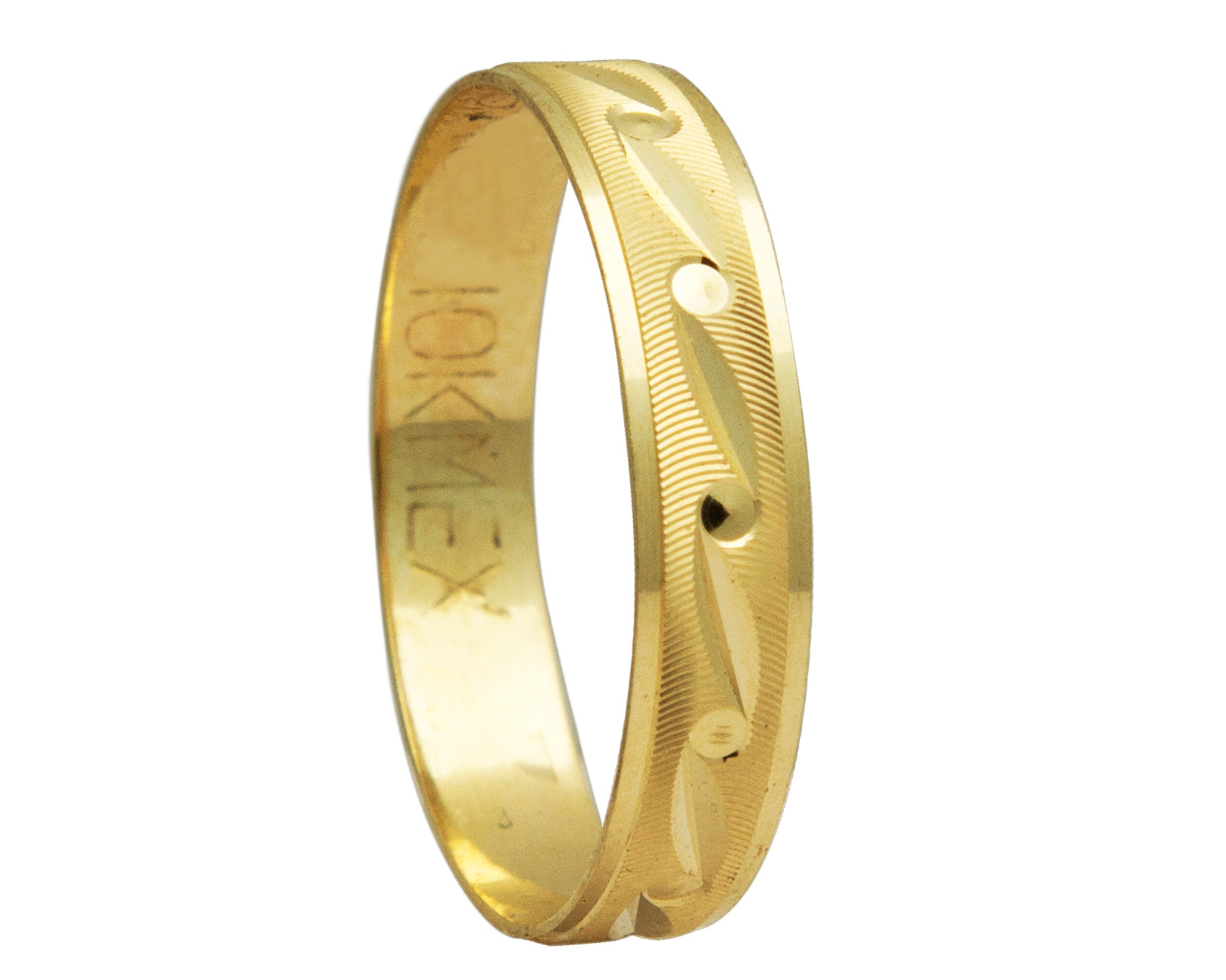 Argolla Matrimonio #11 Oro 10k, Horoz C247 $2,929