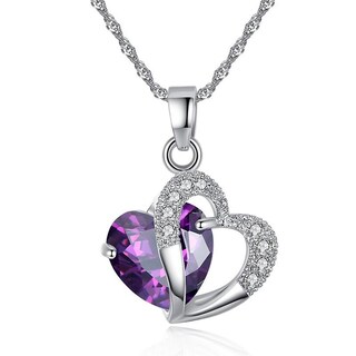 Foto 3 | Conjunto De Joyas Love Crystal Eyes Collar Con Pendientes Colgantes - Venta Internacional.