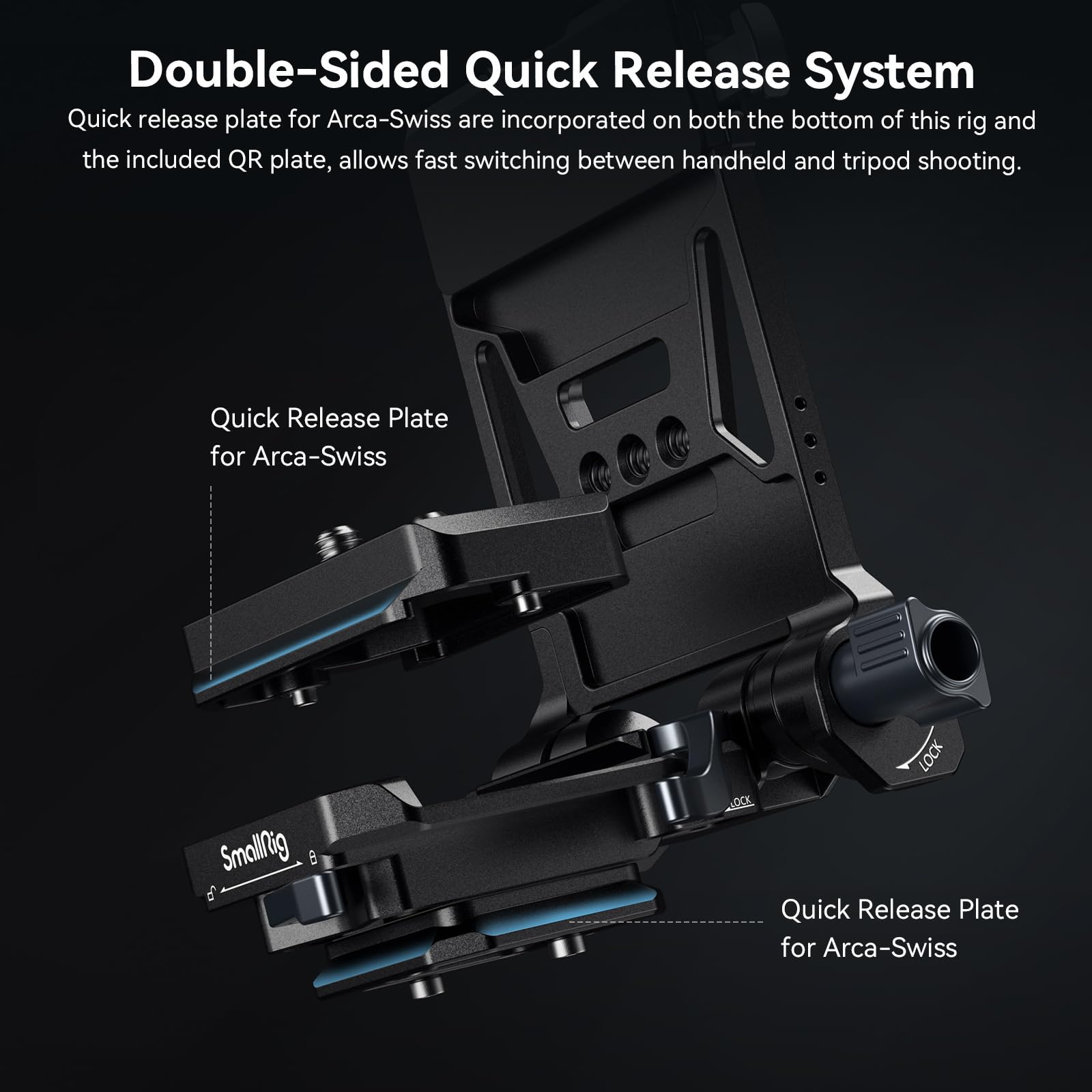 Foto 4 | Placa De Batería V-mount Smallrig Compacta Y Plegable V-lock - Venta Internacional.