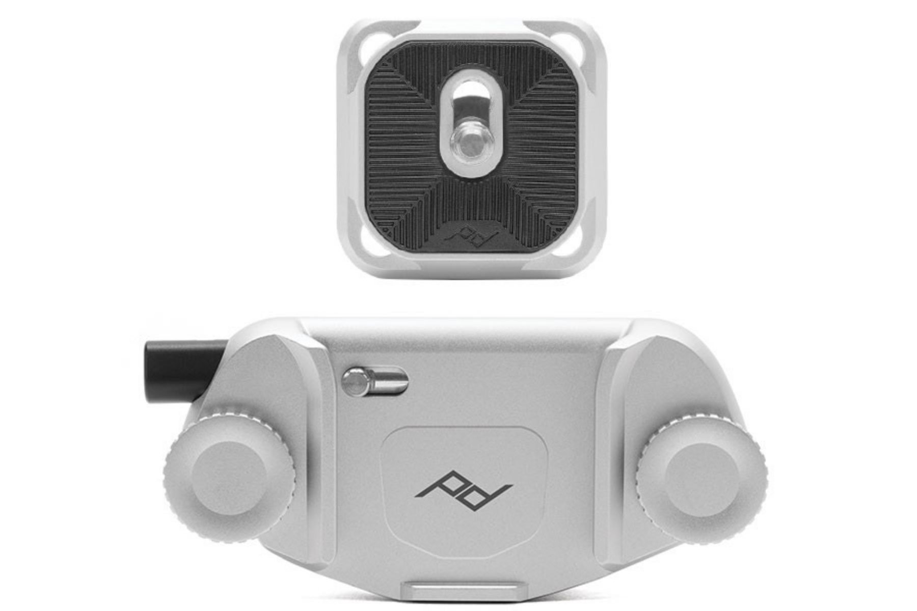 Foto 2 pulgar | Clip De Cámara Peak Design Capture V3 Plateado Con Placa - Venta Internacional.